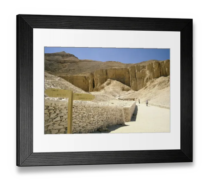 Framed Print : Valley Of The Kings, Luxor, Egypt Framed Print : Valley Of The Kings, Luxor, Egypt