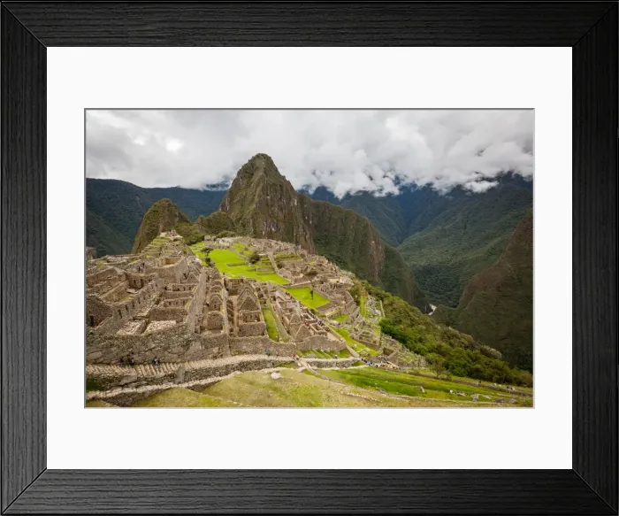 Framed Print : Machu Picchu Framed Print : Machu Picchu