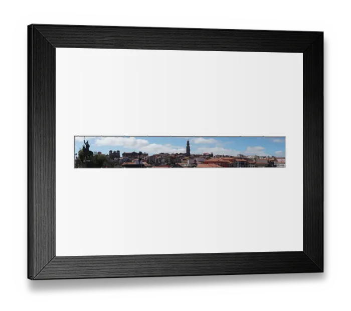 Framed Print : Panorama over old part of Porto, Portugal Framed Print : Panorama over old part of Porto, Portugal
