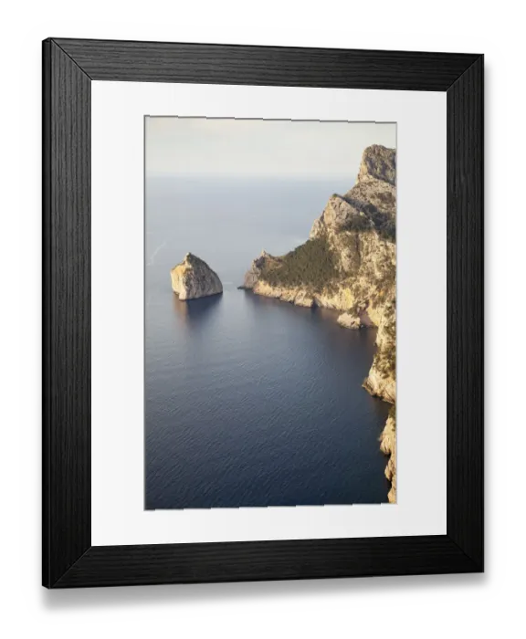 Framed Print : Sunset over Cap de Formentor Framed Print : Sunset over Cap de Formentor