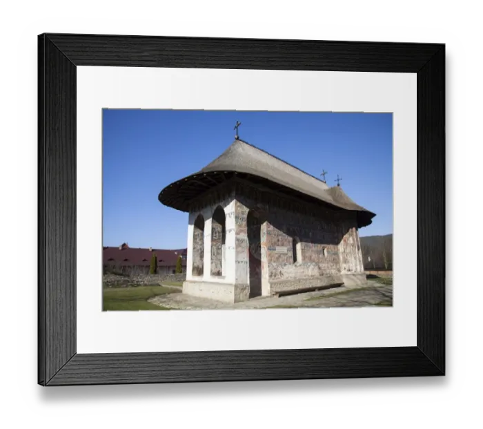 Framed Print : Orthodox monastery of Humor Framed Print : Orthodox monastery of Humor