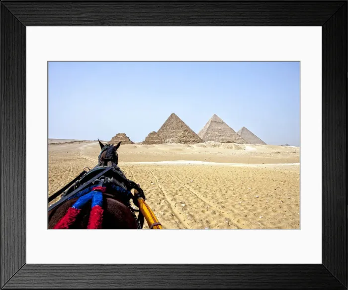 Framed Print : Giza Pyramids, Egypt Framed Print : Giza Pyramids, Egypt
