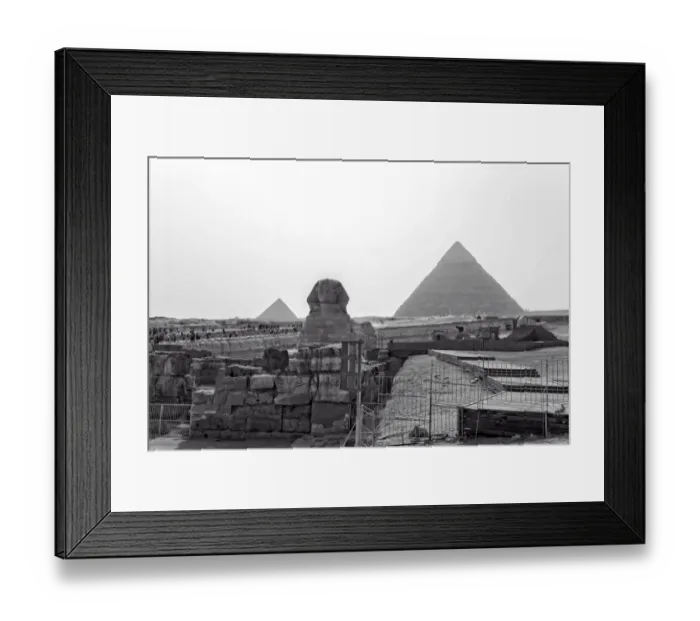 Framed Print : Giza Pyramids, Egypt Framed Print : Giza Pyramids, Egypt