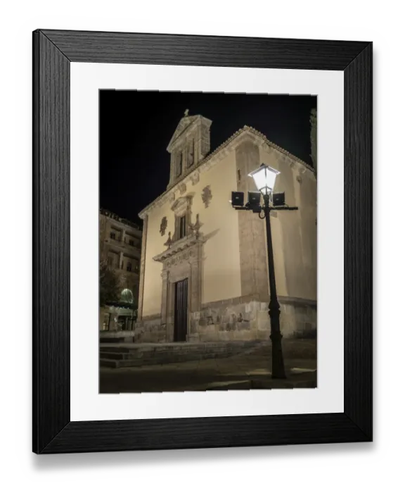 Framed Print : Romanesque chapel, (San Blas) Salamanca