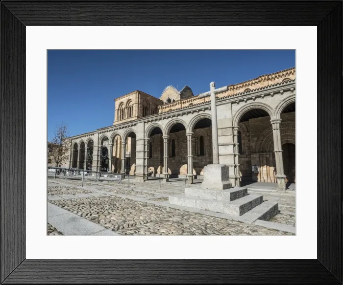 Framed Print : Romanesque church Framed Print : Romanesque church