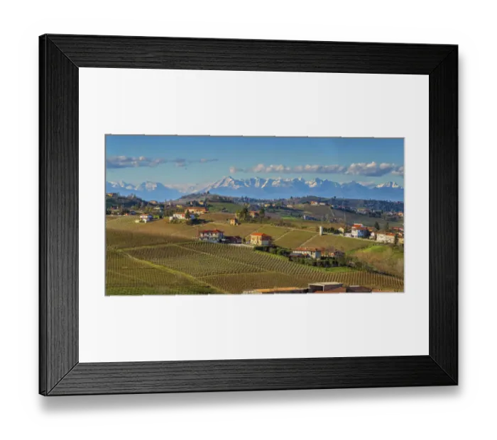 Framed Print : Piedmont in autumn Framed Print : Piedmont in autumn