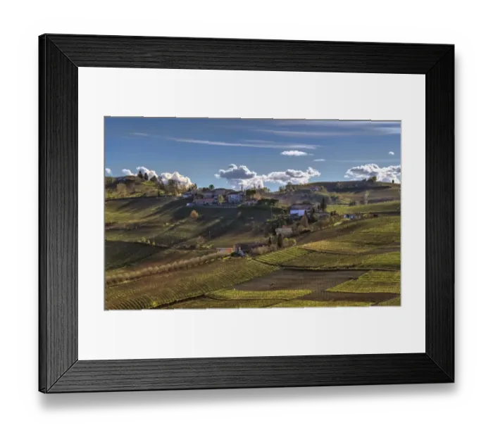 Framed Print : Piedmont in autumn Framed Print : Piedmont in autumn