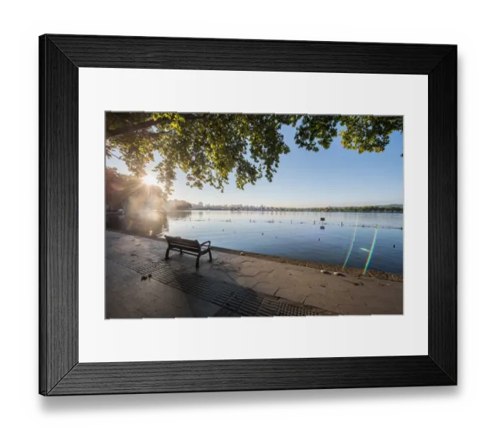Framed Print : peaceful morning of west lake, Hangzhou, China Framed Print : peaceful morning of west lake, Hangzhou, China
