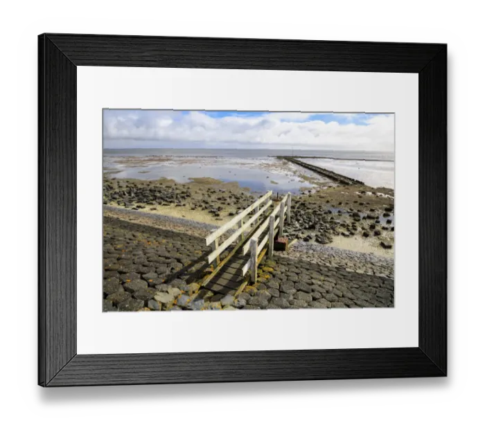 Framed Print : Low tide on the Wadden island Vlieland Framed Print : Low tide on the Wadden island Vlieland
