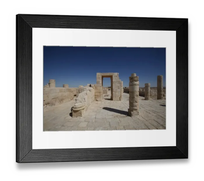 Framed Print : The ancient city of Avdat
