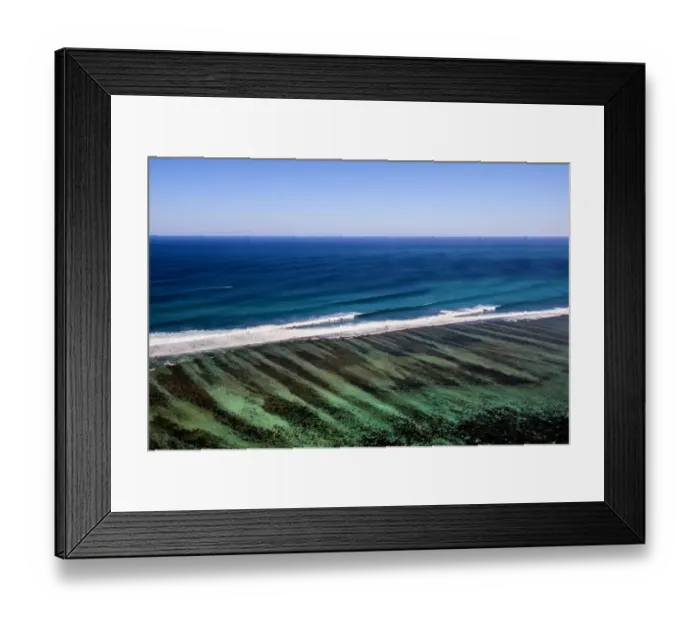 Framed Print : Ningaloo Waves