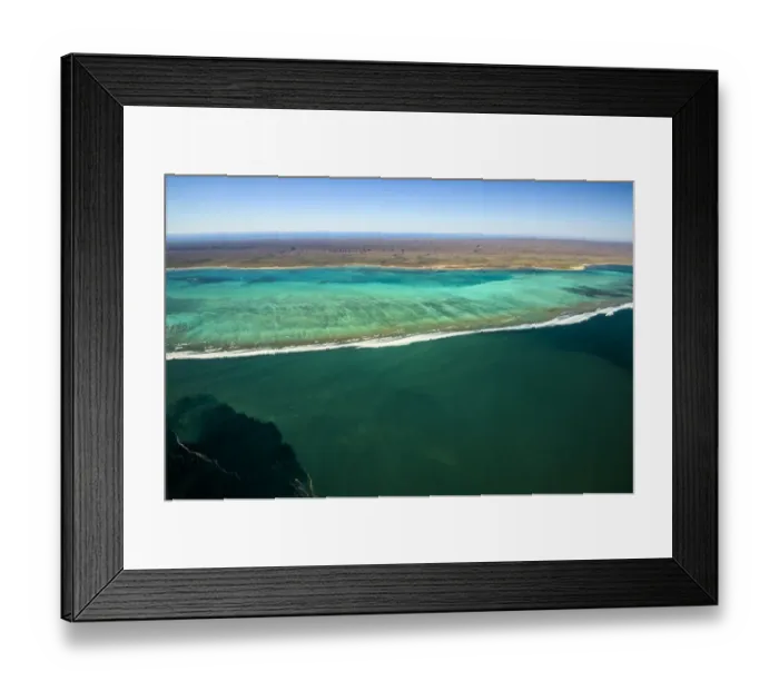 Framed Print : Coast line Ningaloo North Framed Print : Coast line Ningaloo North