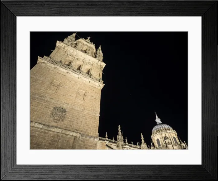 Framed Print : Towers Salamanca Cathedral Framed Print : Towers Salamanca Cathedral