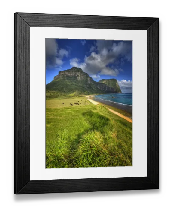 Framed Print : Lord Howe Island, majestic and scenically wonderful, is part of New South Wales, Australia Framed Print : Lord Howe Island, majestic and scenically wonderful, is part of New South Wales, Australia