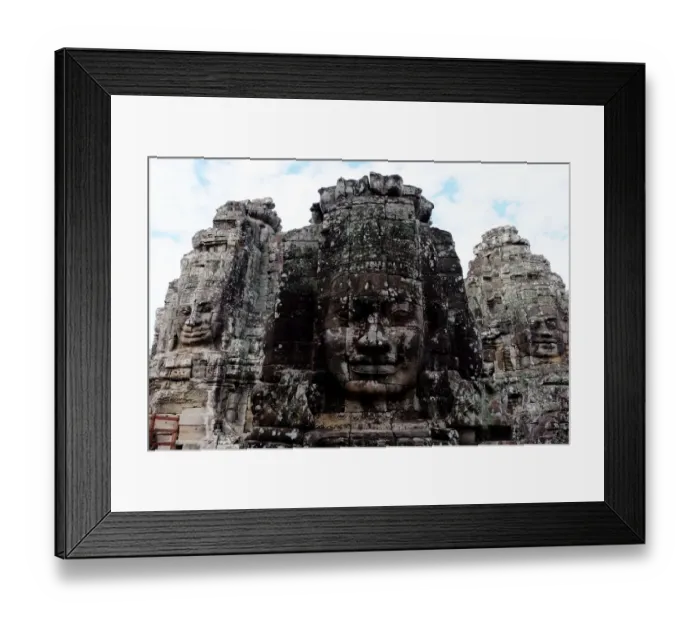 Framed Print : Bayon, Angkor, Siem Reap, Cambodia Framed Print : Bayon, Angkor, Siem Reap, Cambodia