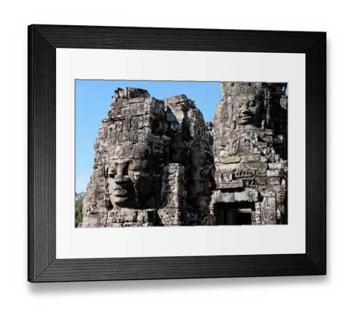 Framed Print : Bayon, Angkor, Siem Reap, Cambodia Framed Print : Bayon, Angkor, Siem Reap, Cambodia