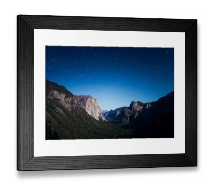 Framed Print : The Milky Way over El Capitan and Half Dome Mountain from Tunnel VIew, Yosemite National Park, California, United States Framed Print : The Milky Way over El Capitan and Half Dome Mountain from Tunnel VIew, Yosemite National Park, California, United States