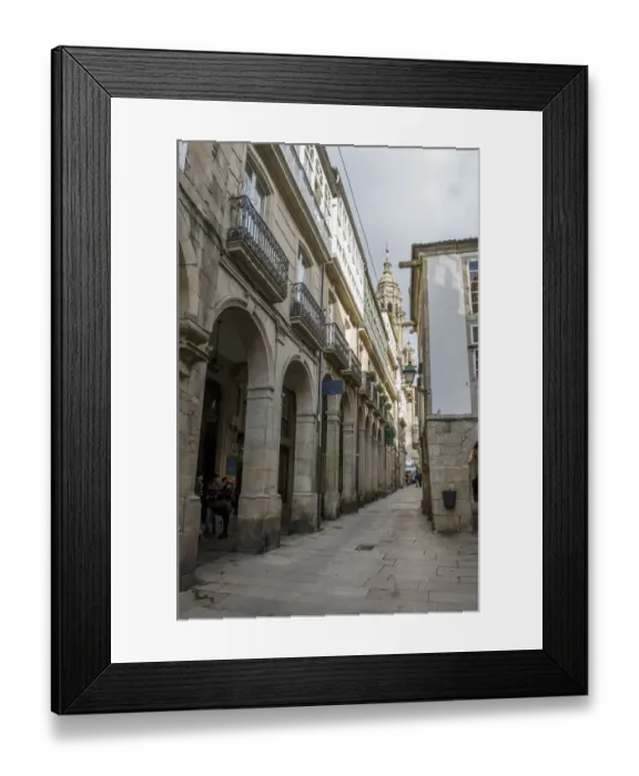 Framed Print : Santiago de Compostela