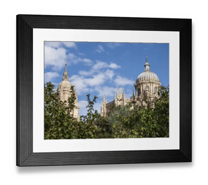 Framed Print : Cathedrals of Salamanca Framed Print : Cathedrals of Salamanca
