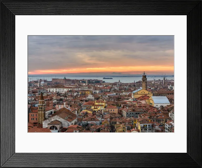 Framed Print : Venice at sunset Framed Print : Venice at sunset