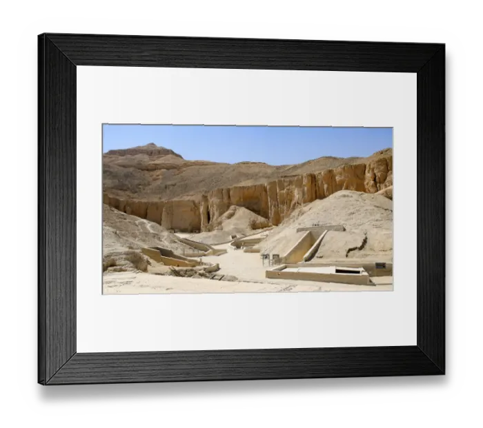 Framed Print : Valley Of The Kings, Luxor, Egypt Framed Print : Valley Of The Kings, Luxor, Egypt