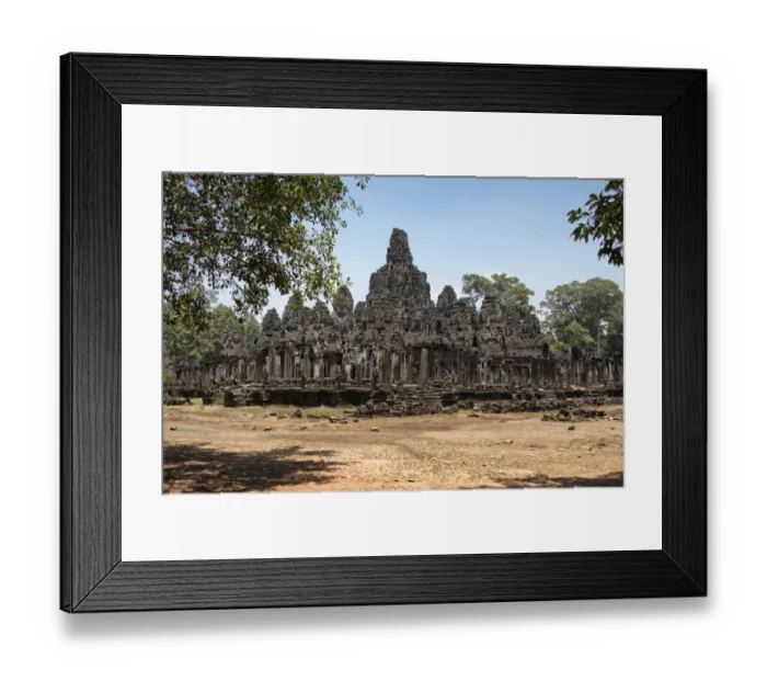 Framed Print : Bayon Temple in Siem Reap, Cambodia Framed Print : Bayon Temple in Siem Reap, Cambodia