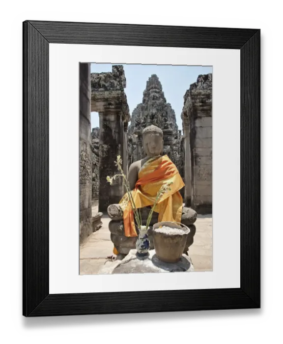 Framed Print : Bayon Temple in Siem Reap, Cambodia Framed Print : Bayon Temple in Siem Reap, Cambodia