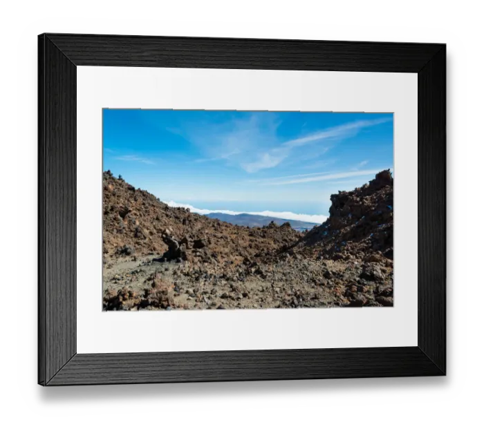 Framed Print : Top of Tenerife Island Framed Print : Top of Tenerife Island
