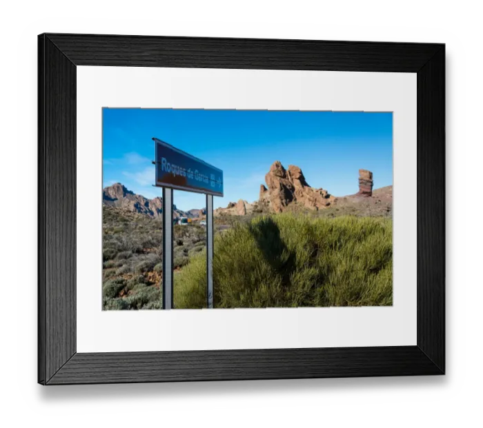Framed Print : To Garcia Rocks Tenerife Framed Print : To Garcia Rocks Tenerife