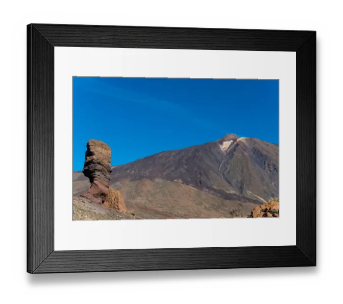 Framed Print : Roque Cinchado and Teide Volcano Framed Print : Roque Cinchado and Teide Volcano