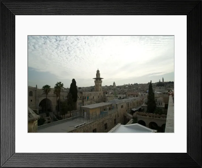 Framed Print : Israel, Jerusalem, Old City Framed Print : Israel, Jerusalem, Old City