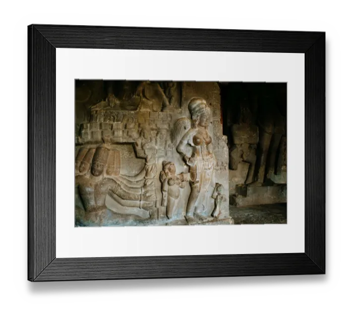 Framed Print : Ellora caves Framed Print : Ellora caves