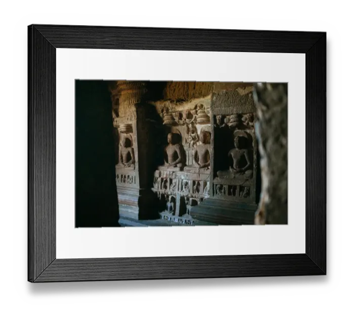 Framed Print : Ellora caves Framed Print : Ellora caves