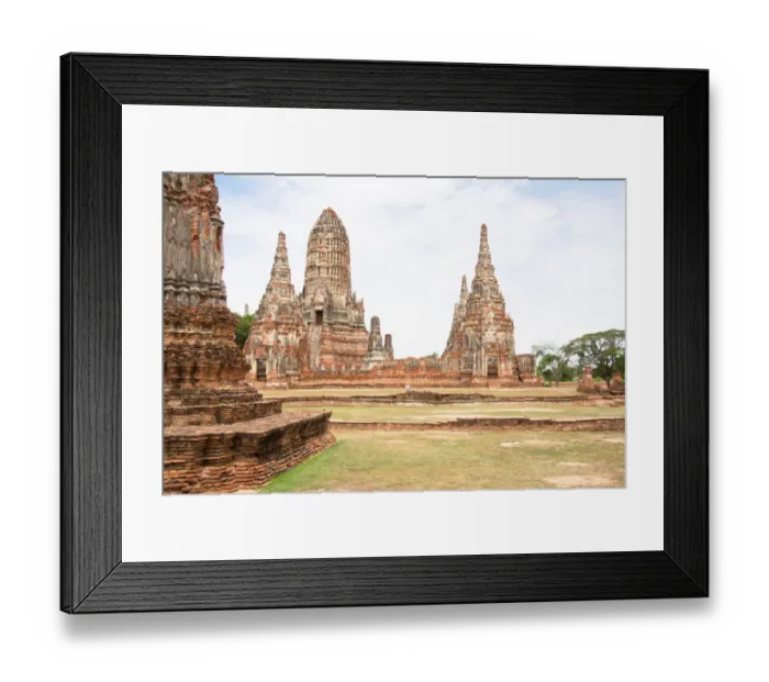 Framed Print : Wat Chaiwatthanaram Framed Print : Wat Chaiwatthanaram