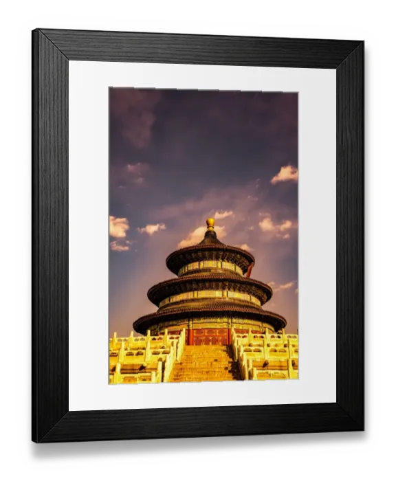 Framed Print : Temple Of Heaven Framed Print : Temple Of Heaven