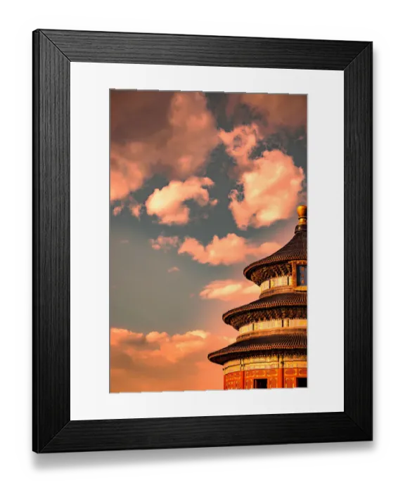 Framed Print : Temple Of Heaven Framed Print : Temple Of Heaven