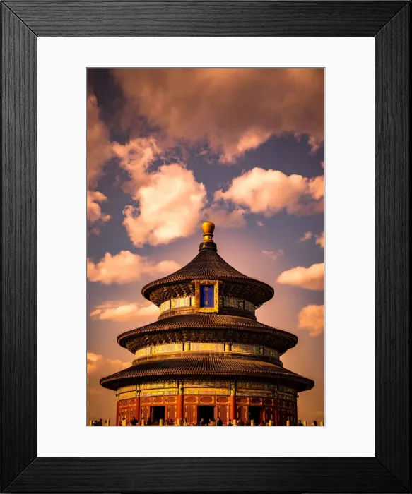 Framed Print : Temple Of Heaven Framed Print : Temple Of Heaven