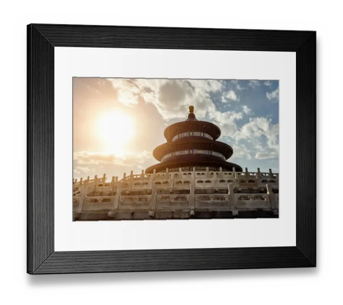 Framed Print : Temple Of Heaven Framed Print : Temple Of Heaven