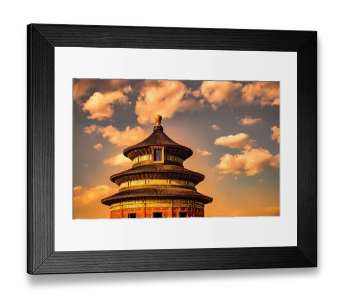 Framed Print : Temple Of Heaven Framed Print : Temple Of Heaven
