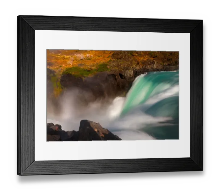 Framed Print : Salto Grande waterfall