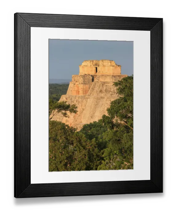 Framed Print : Magician Pyramid, Uxmal, YucatAan, Mexico Framed Print : Magician Pyramid, Uxmal, YucatAan, Mexico