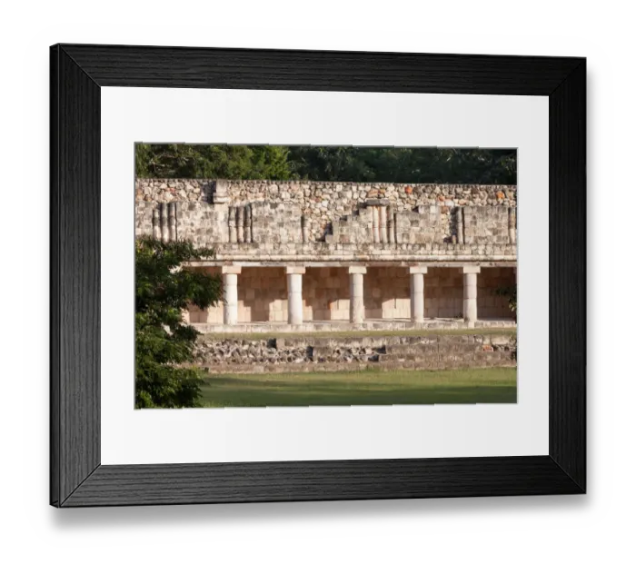Framed Print : View of building in Uxma Framed Print : View of building in Uxma