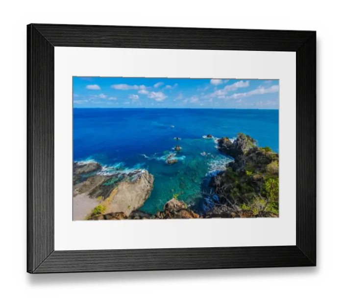 Framed Print : Dolphins Bay Framed Print : Dolphins Bay