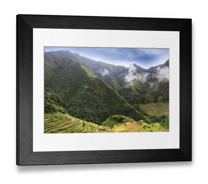 Framed Print : Ifugao rice terraces Framed Print : Ifugao rice terraces