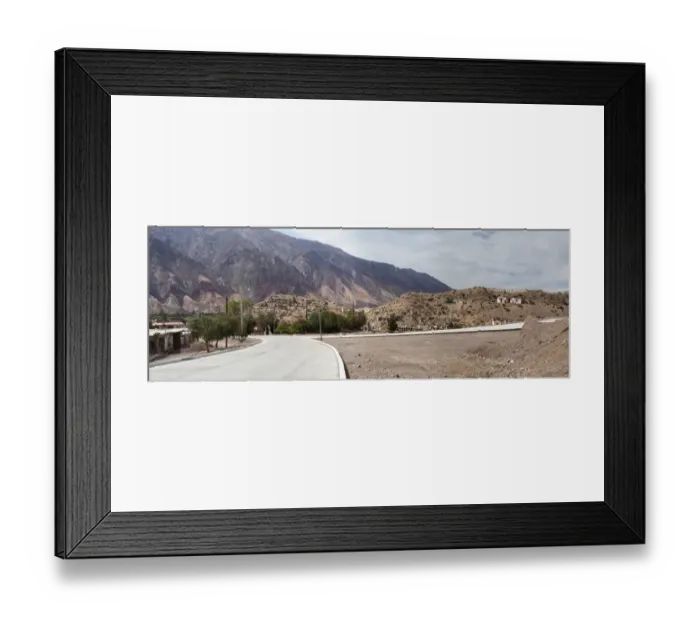 Framed Print : Panorama View of Famous Maimara Cemetery and Painters Palette on Background Framed Print : Panorama View of Famous Maimara Cemetery and Painters Palette on Background