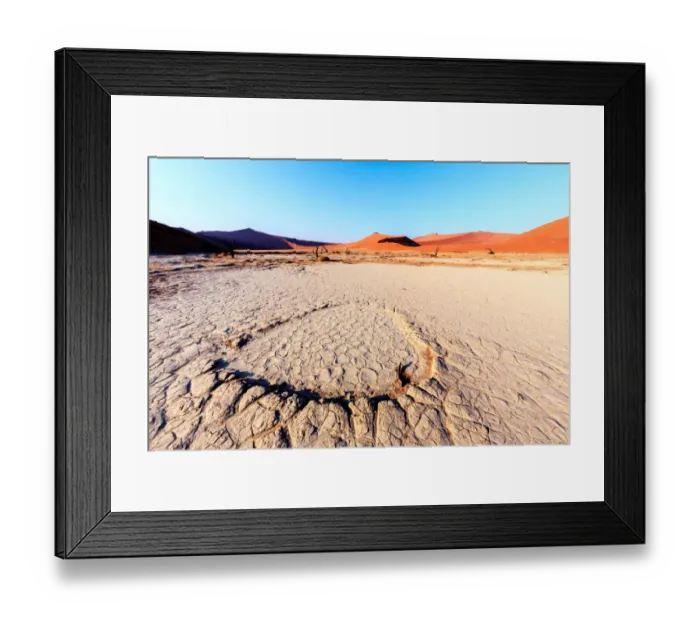 Framed Print : Arid landscape Namib Desert Africa Framed Print : Arid landscape Namib Desert Africa