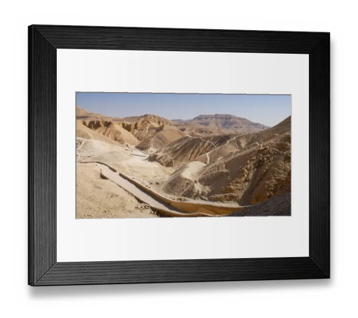 Framed Print : Valley Of The Kings, Luxor, Egypt Framed Print : Valley Of The Kings, Luxor, Egypt