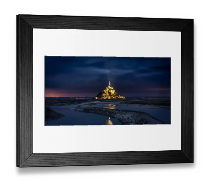 Framed Print : Le Mont Saint Michel, France Framed Print : Le Mont Saint Michel, France