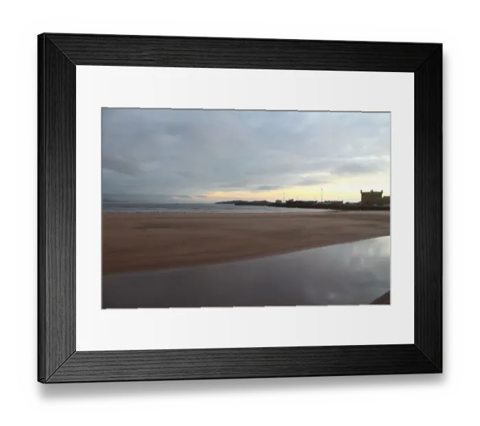 Framed Print : Sunset in Essaouira beach Framed Print : Sunset in Essaouira beach