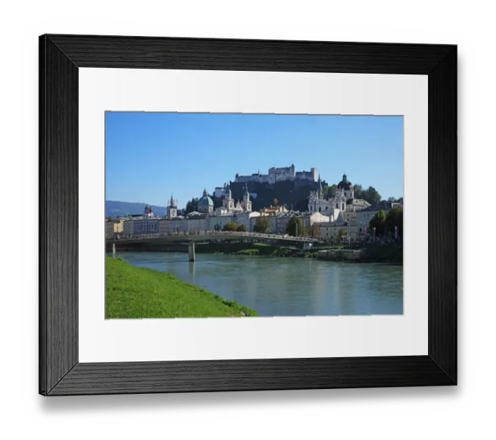 Framed Print : Austria, Salzburg Framed Print : Austria, Salzburg